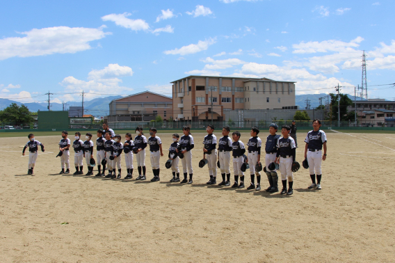 学童野球大会　準決勝vs国母（2021年5月３日）